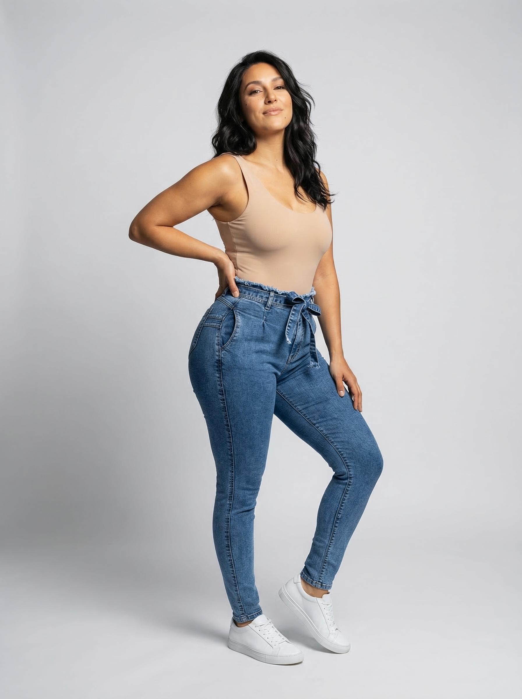 CurveFit™ High-Rise Jeans – BELLATICA
