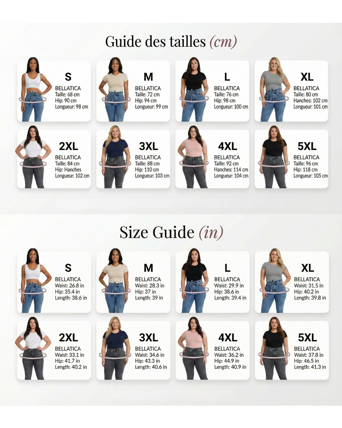 Bellatica Clean Curves Jeans – BELLATICA